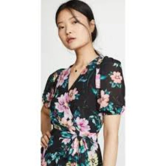 Yumi Kim Wild Rose Black Midnight Love Dress, Size M - Picture 2 of 7